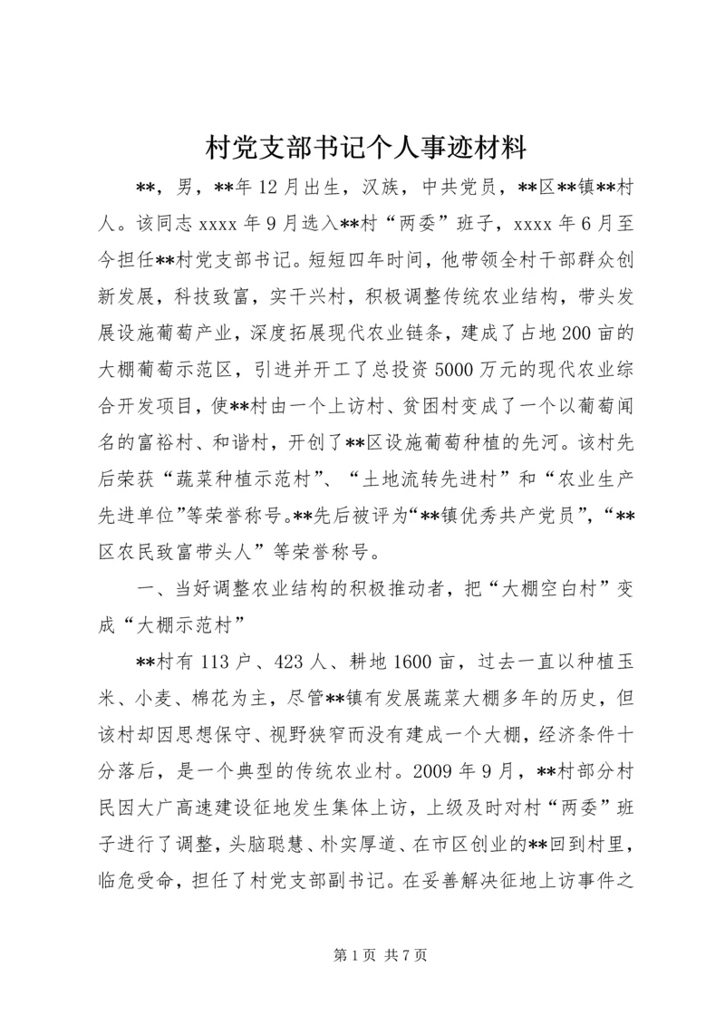 村党支部书记个人事迹材料 (4).docx