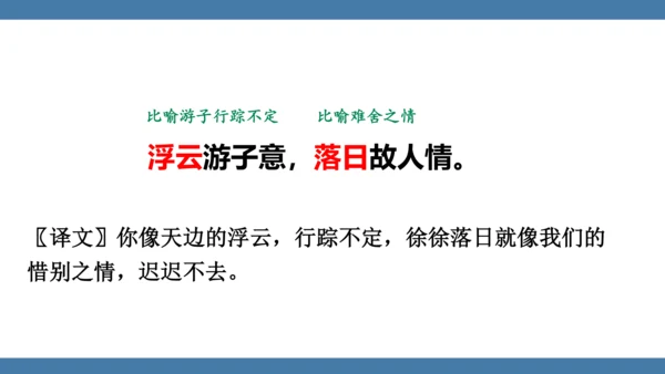 八年级语文下册第六单元课外古诗词诵读 送友人 课件(共17张PPT)