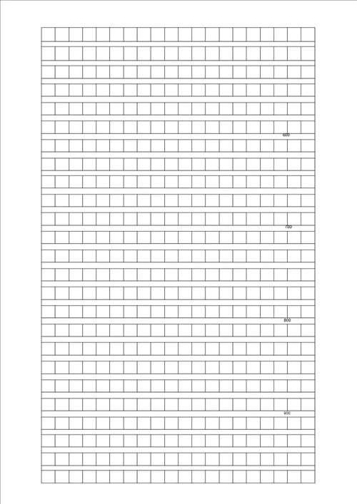 高考作文标准方格纸A4可直接打印