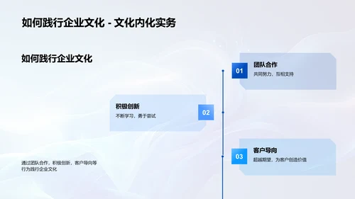 企业文化解析PPT模板