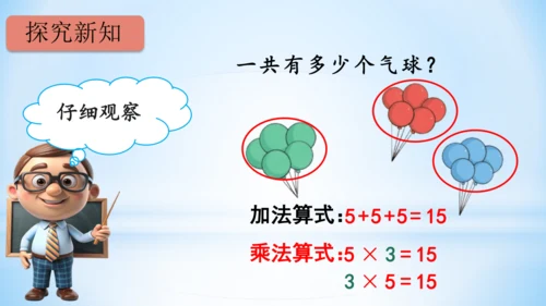 4.表内乘法（一）（乘法的初步认识）(共26张PPT)-二年级上册数学人教版