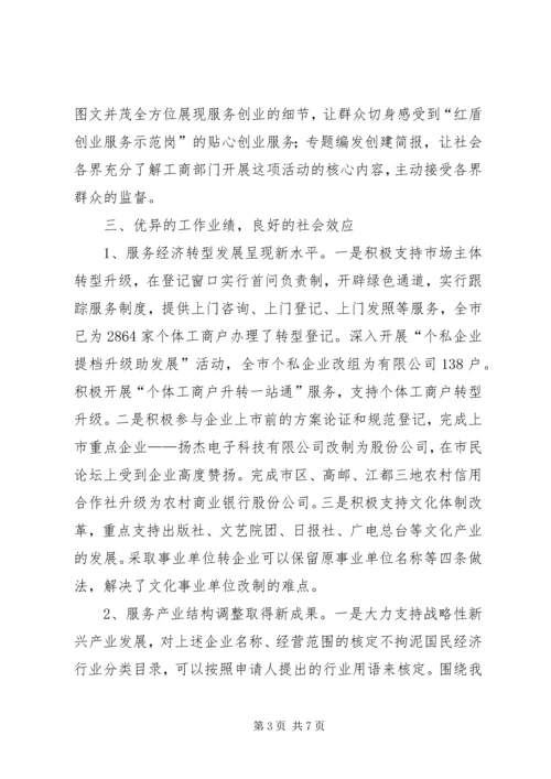 工商注册窗口党支部集体事迹材料.docx