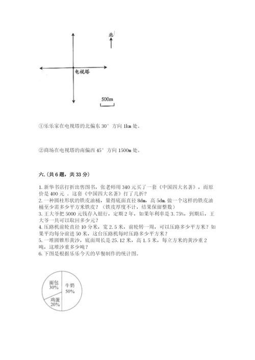 浙江省宁波市小升初数学试卷及参考答案【综合题】.docx