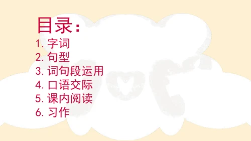 部编版六年级语文下册 期末 基础复习   课件