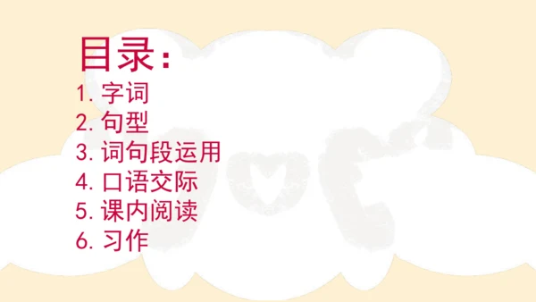 部编版六年级语文下册 期末 基础复习   课件