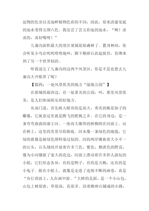 三百字描写风景优美的地方作文.docx