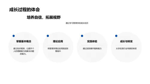 管理学实践答辩PPT模板