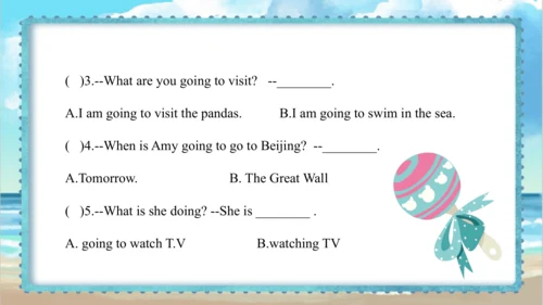 Module 8 Unit 1 We're going to visit Hainan    课件(