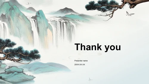 绿色复古风文化传播PPT主题