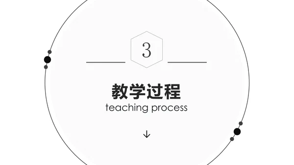 黑白简约教育教学课程设计教师说课PPT模板
