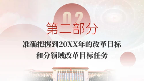 深入学习二十届三中全会进一步全面深化改革的总目标专题党课PPT