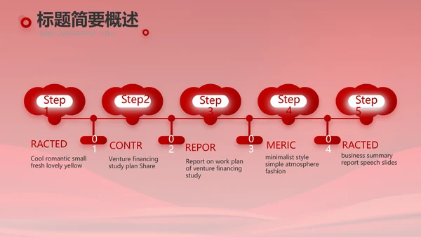 红色大气党建政府党支部工作总结PPT
