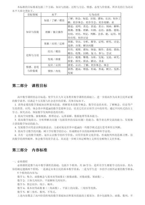 普通高中数学课程标准(2021年版).docx