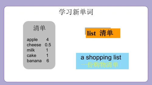 Module 2 Unit 1  What did you buy? 课件(共37张PPT)