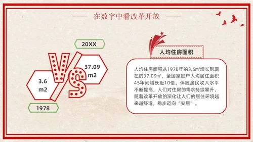 改革开放45周年复古红色学习党课