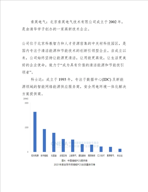 国内储能pcs生产企业有哪些 龙头企业介绍