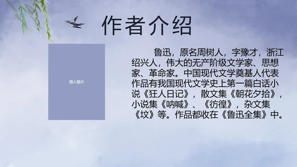 八年级下《社戏》课件PPT模板