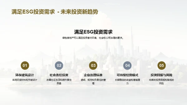 绿色房产投资透析