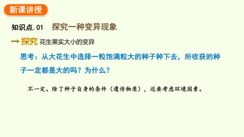 7.2.5生物的变异-八年级生物人教版下学期同步精品课件(共34张PPT)