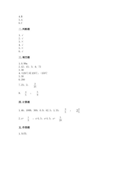 小学六年级下册数学期末卷（培优b卷）.docx