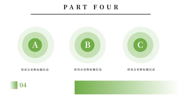 绿色简约风世界地球日主题PPT模板