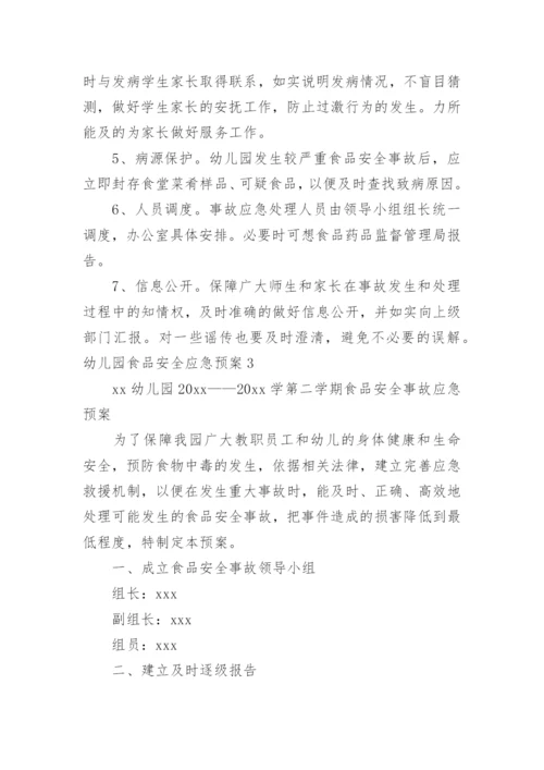 幼儿园食品安全应急预案.docx