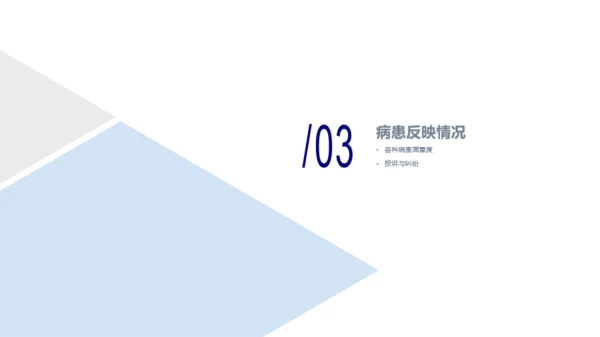 蓝色科技医疗医院年终工作总结PPT模板