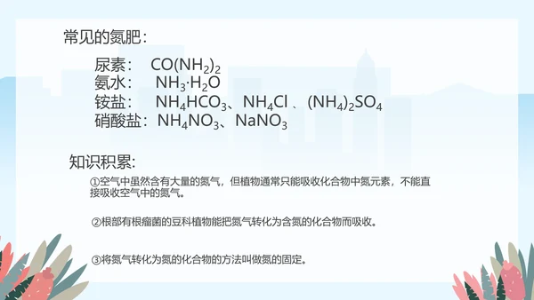 人教版九年级化学《化学肥料》PPT课件
