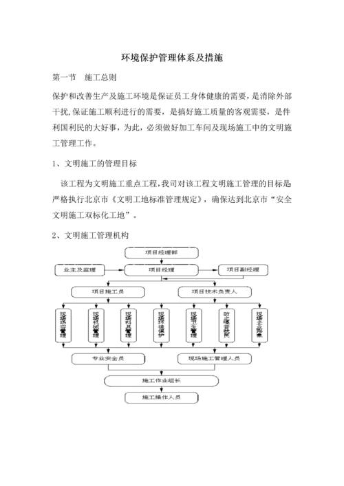 建设工程环境保护管理体系及措施.docx