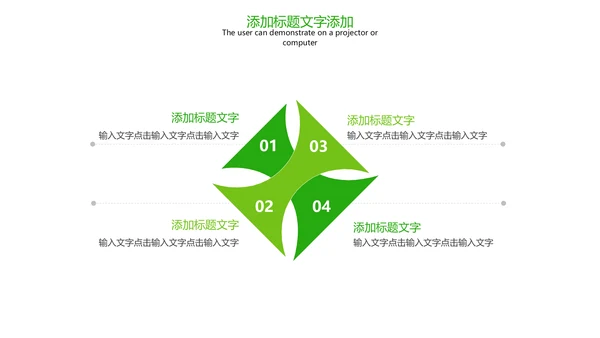 绿色唯美新农村建设乡村旅游宣传PPT模板