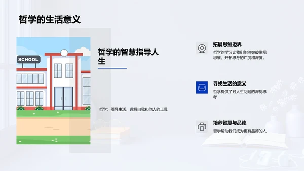 哲学研究解读PPT模板