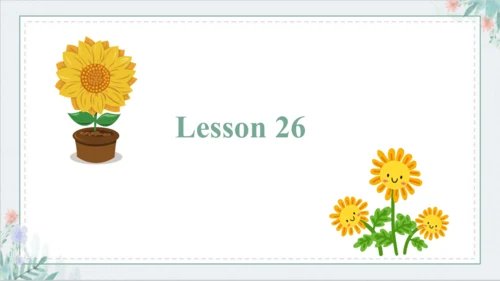 Unit 5 July is the seventh month Lesson 25 - Lesso