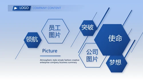 蓝色热烈欢迎上级领导莅临指导动态PPT模板