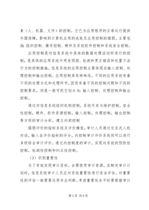 信息系统审计重点 (2).docx