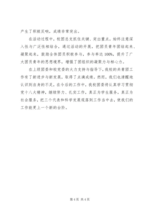 学校督导评估团支部自评报告.docx