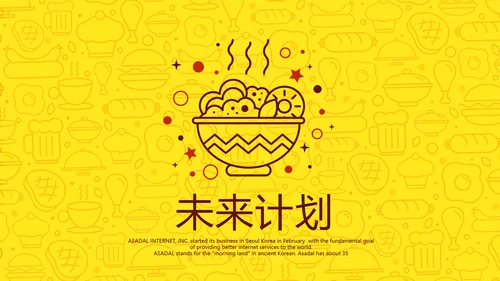 美食餐饮动态PPT模板