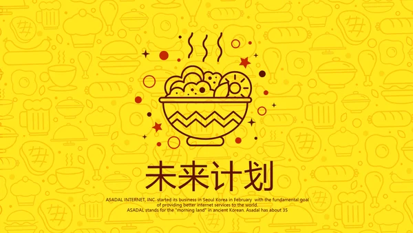 美食餐饮动态PPT模板