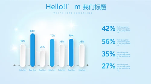 蓝色智能牙科动态PPT
