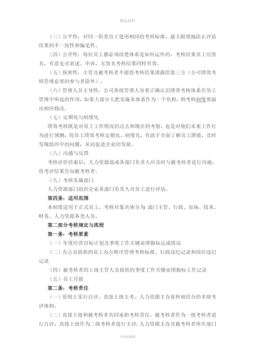 it公司绩效考核制度.docx