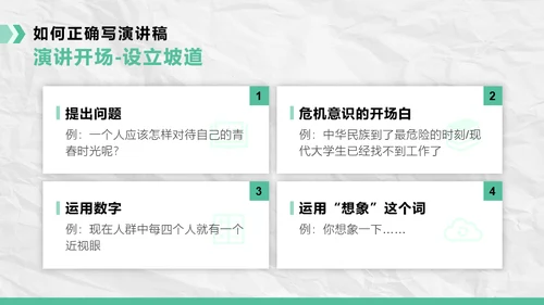 演讲培训课程PPT模板