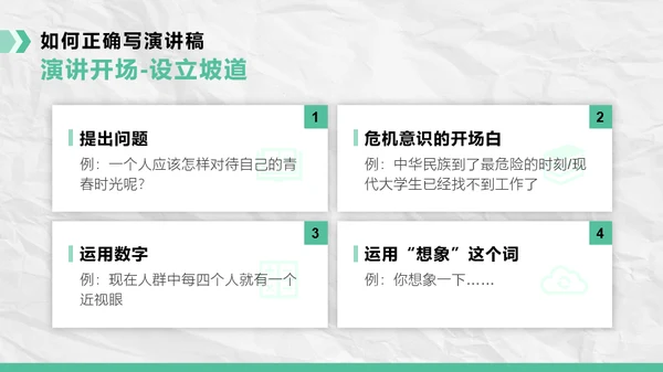 演讲培训课程PPT模板