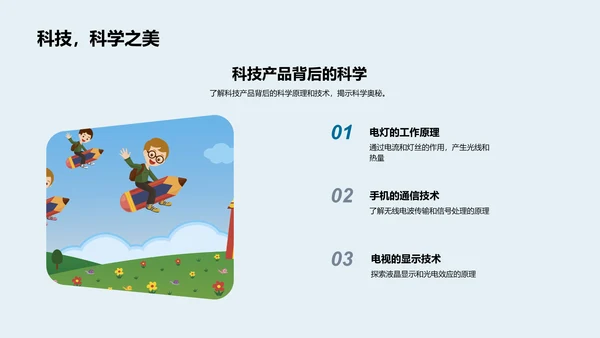 科学学习指南PPT模板