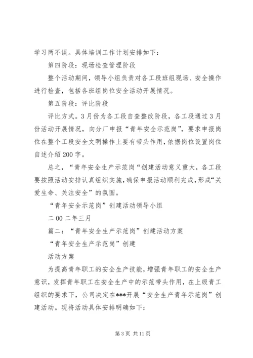 篇一：青年安全示范岗创建计划.docx