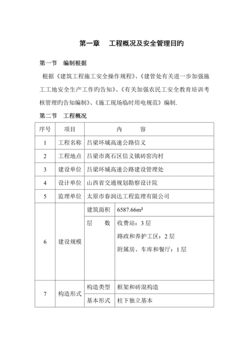 房屋优质建筑安全专项综合施工专题方案.docx