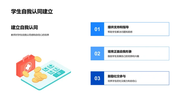 初中心理变化指导PPT模板
