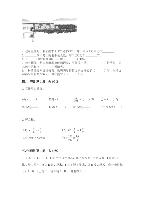 小升初六年级期末试卷附完整答案（名校卷）.docx