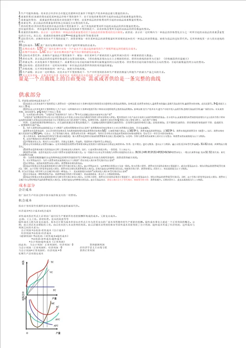 经济学基础笔记