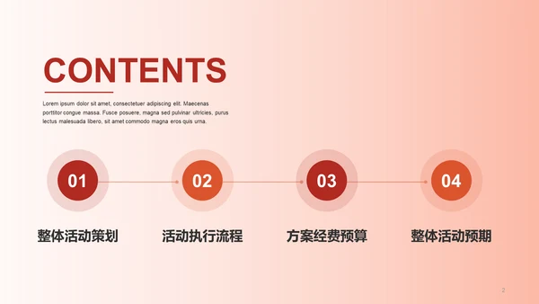 橙色腊八节活动方案PPT