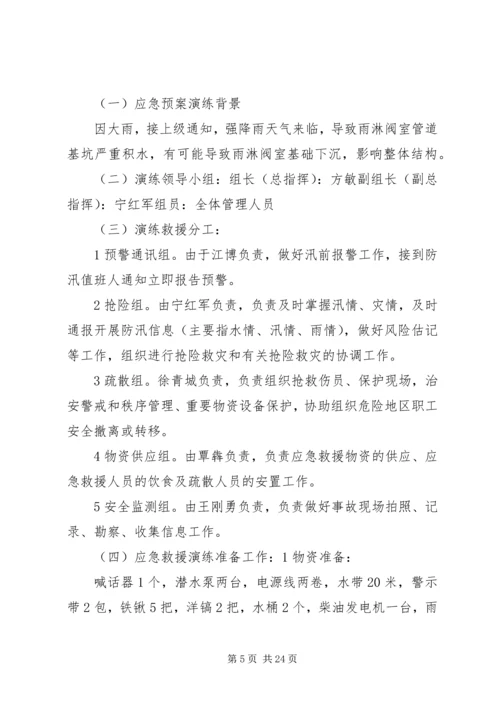 防洪防汛应急预案演练方案 (6).docx