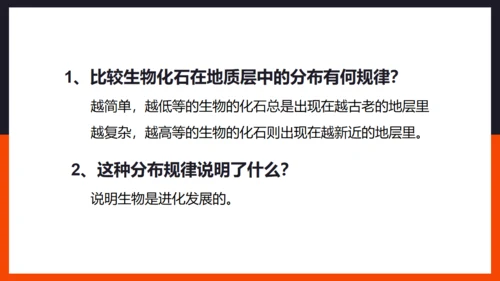 生命起源和生物进化企鹅通用PPT模板